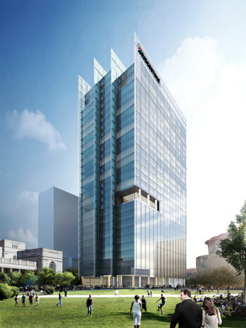 Bridgestone HQ Celebrates Construction Milestone - Tire Review Magazine