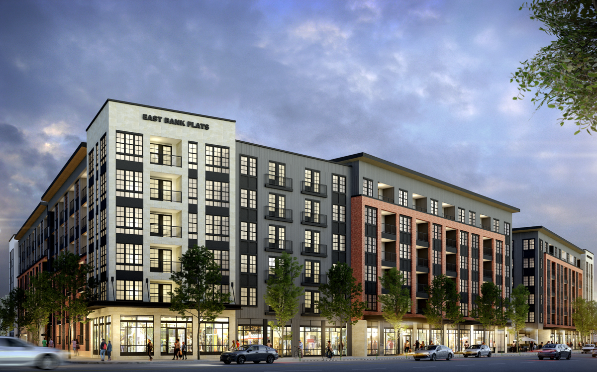 Permit sought for planned East Bank building | Development ...