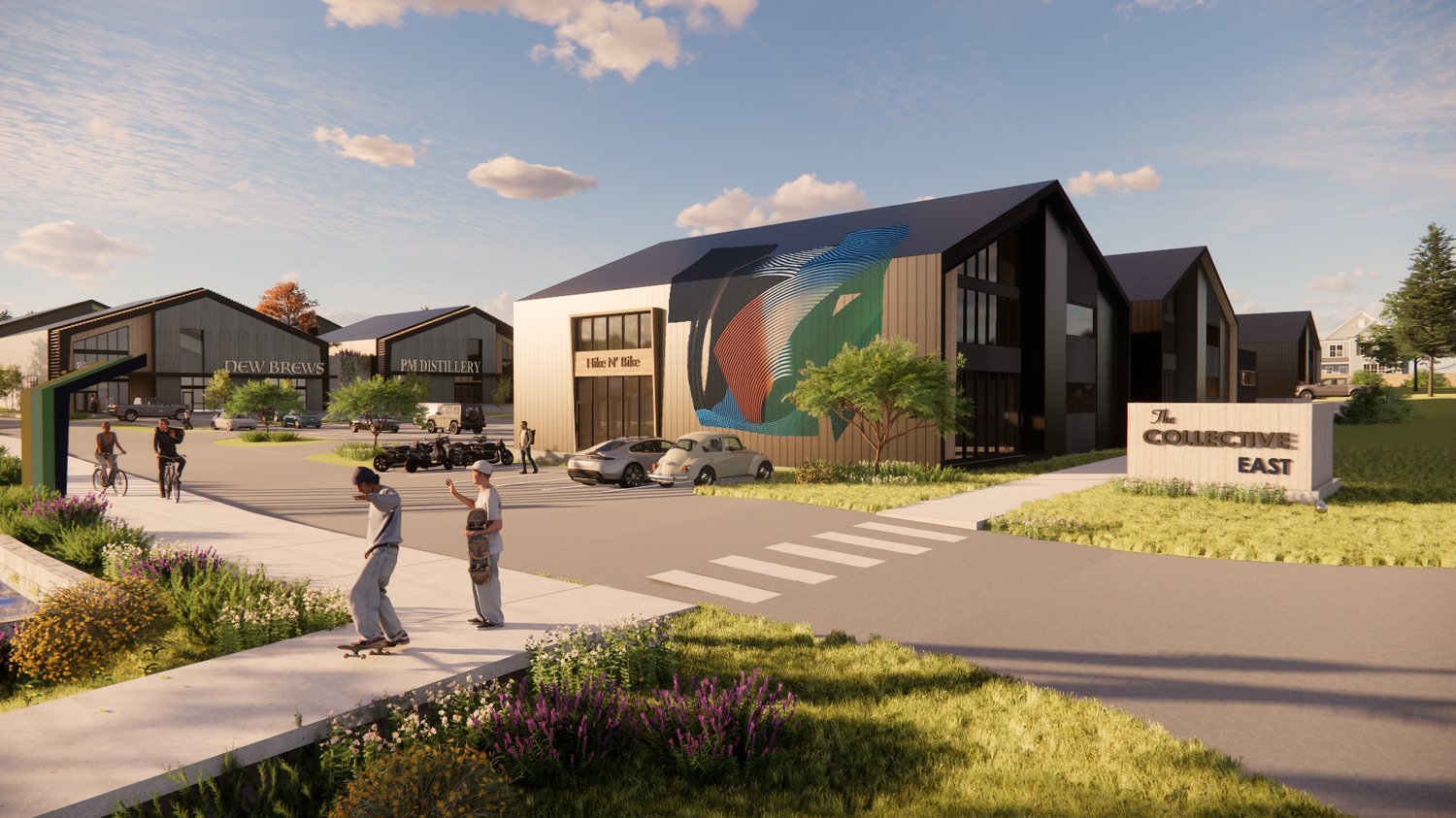 The Collective East- construction and development story and location stats  — Spark Root—commercial real estate development and construction in Austin,  TX