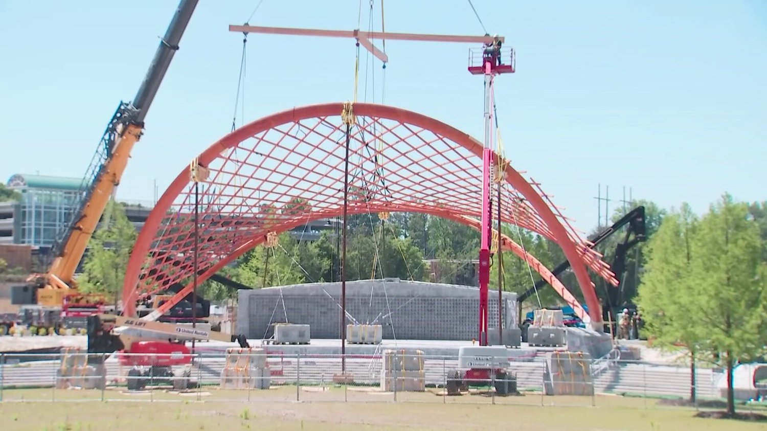 Assembly Studios building bandshell designed for world-class live  entertainment