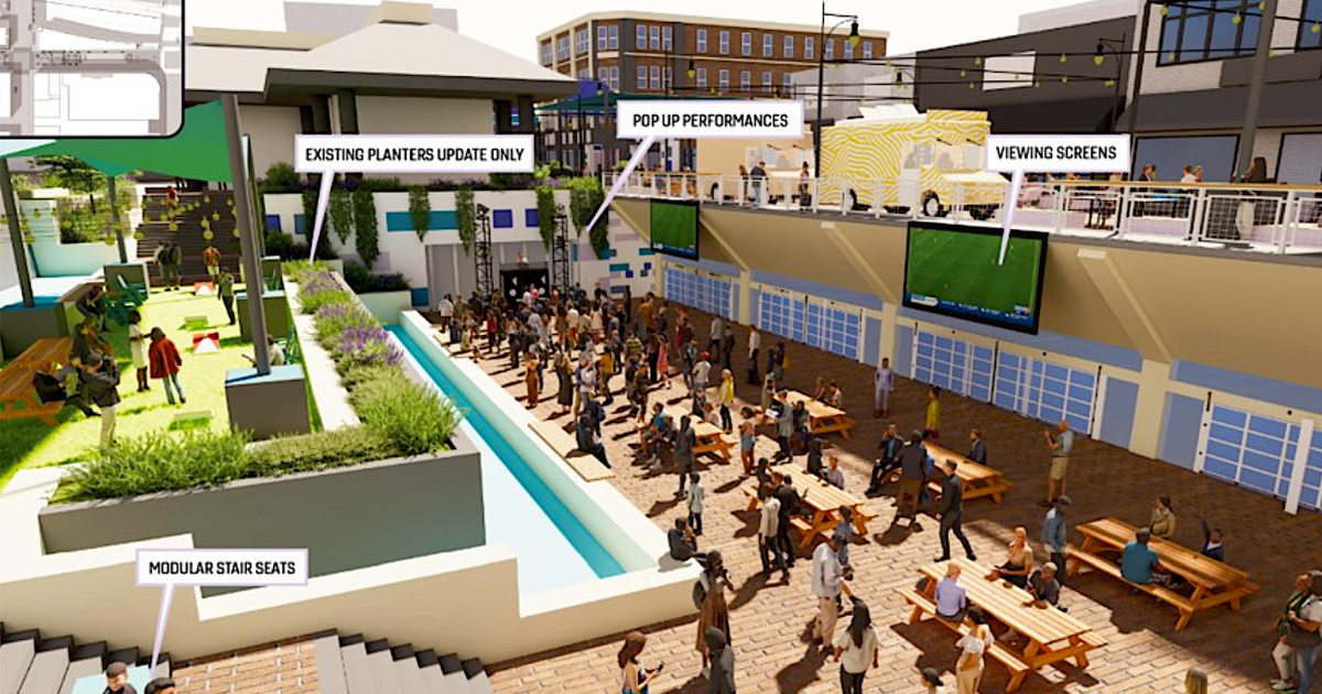 Images: Underground Atlanta changes in store for World Cup this week |  Urbanize Atlanta
