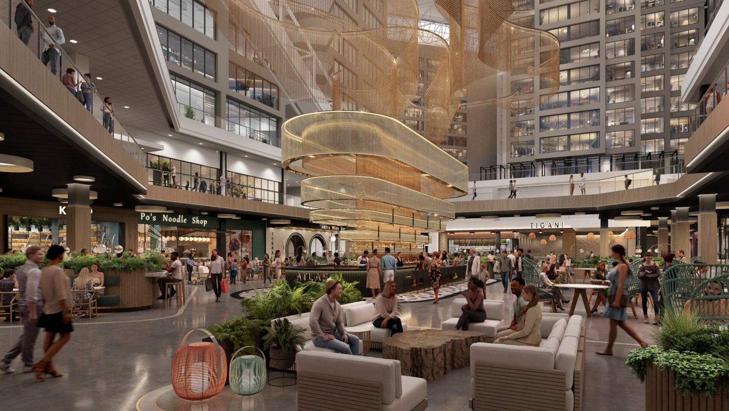 New renderings tease CNN Center's glow-up as The Center in Atlanta