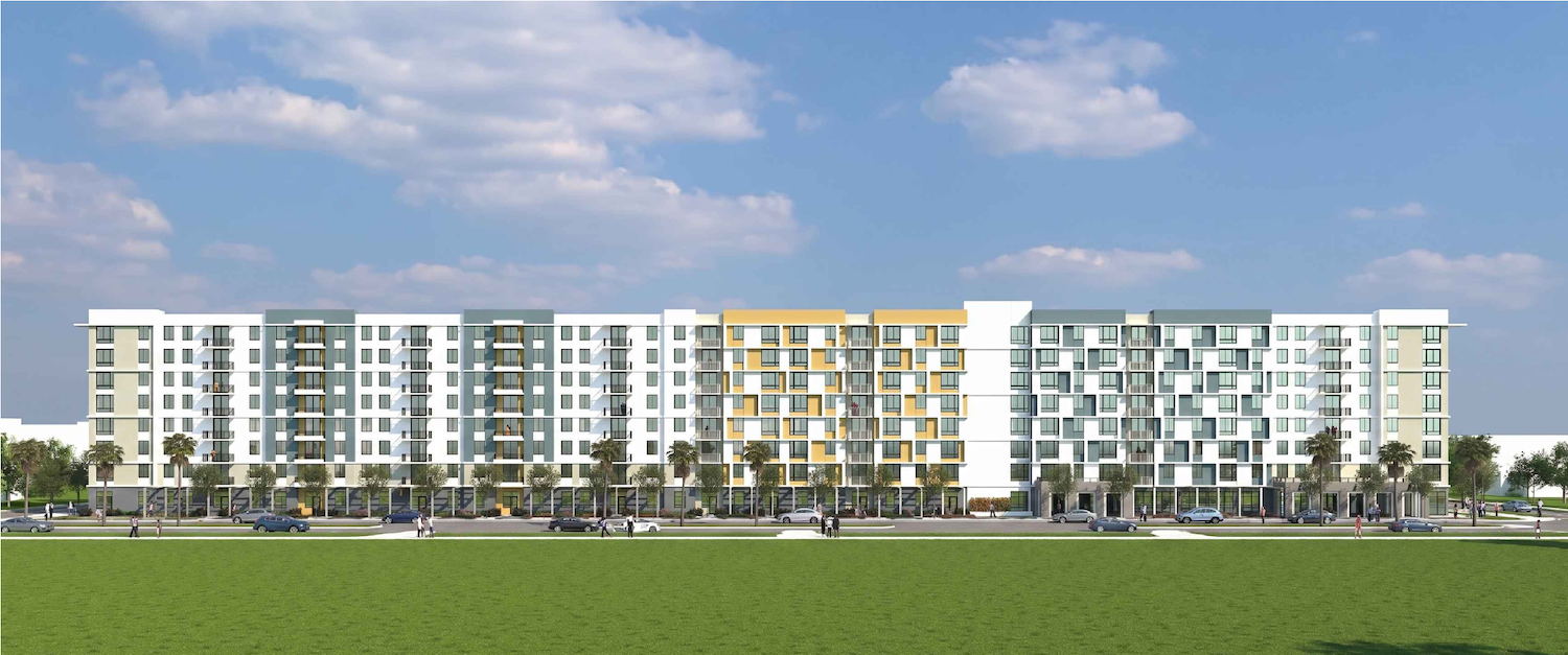 220-Unit Aura Living Apartments Proposed in Leisure City Area of South Miami-Dade  County - Florida YIMBY