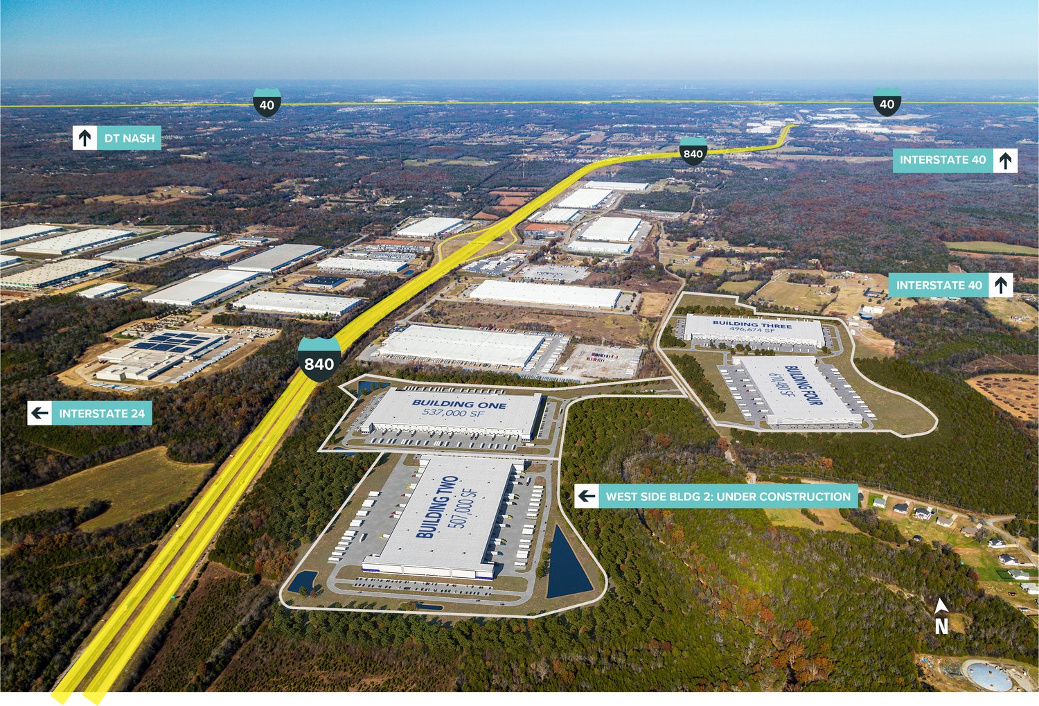 INDUS Realty Trust Announces Development of 2.15 Million SF Logistics Park  in Nashville